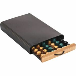 MSV Nespresso kapszulatartó Elie 26, 5 x 39 x 6 cm, fekete kép