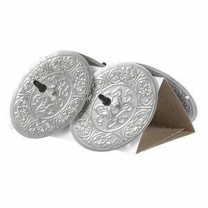 Fém gyertyatartó tüske 4 db, ezüst kép