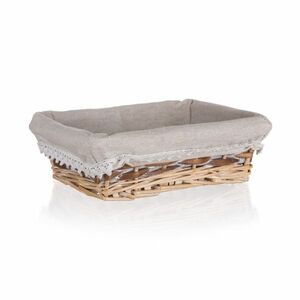 Lakberendezés Duo fonott kosár21 x 16 x 6, 5 cm, 21 x 16 x 6, 5 cm kép