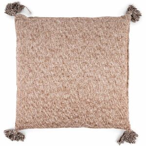 Párna rojtos barna, 45 x 45 cm kép