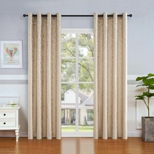 4Home Leaves sötétítő függöny, 150 x 250 cm kép