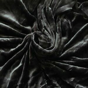 Mikroplüss lepedő sötétszürke, 90 x 200 cm, 90 x 200 cm kép