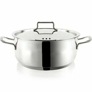 Orion Anett rozsdamentes acél lábas fedővel, 0, 7 l, 0, 7 l kép