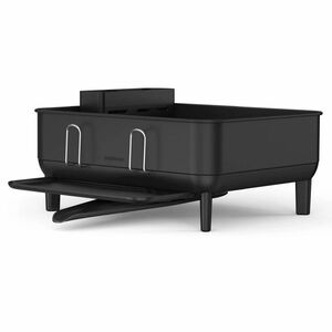 Simplehuman Compact edénycsepegtető, acél, műanyag, FPP, fekete kép