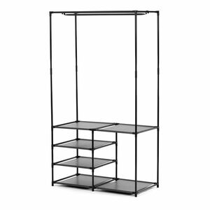 GD-172 BK ruhaállvány, fém, fekete kép