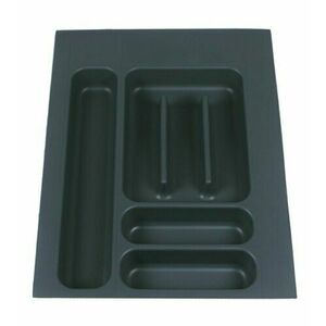 Elletipi UPPO evőezköztartó fiókba 40 cm, fekete , 40 cm kép