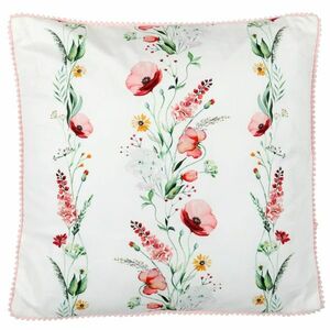 Pipacsok rózsaszínben párna, 45 x 45 cm kép