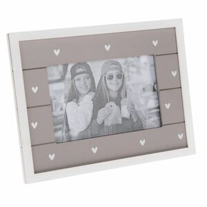 So much hearts fa képkeret, barna, 22 x 17 cm kép