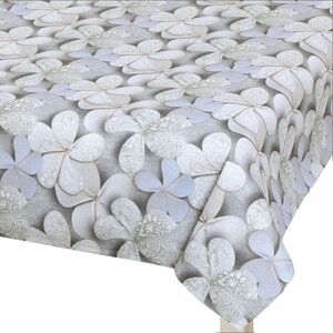 Bellatex DITA Virág abrosz szürke, 120 x 200 cm, 120 x 200 cm kép