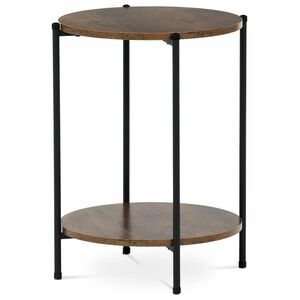 Tárolóasztal 44 x 44 cm, régi fa kép