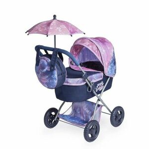 Rappa DeCuevas 85076 Összecsukható babakocsibabáknak napernyével és táskával Magic Bubble 2024 kép
