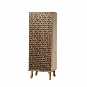 Mega Sonoma Oak Rattan cipősszekrény kép