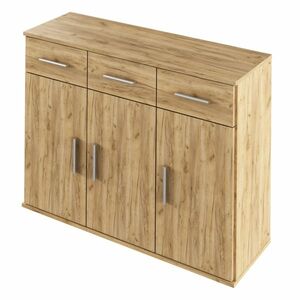 RESITA TYP 3 szekrény, tölgyfa Artisan kép