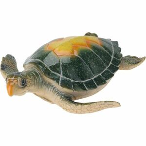 Teknős falidísz sárga, polirezin, 21 x 7 x 21, 5 cm kép