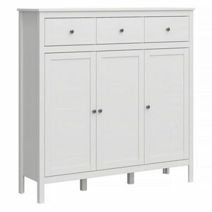 OLJE 3D3S komód, fehér kép