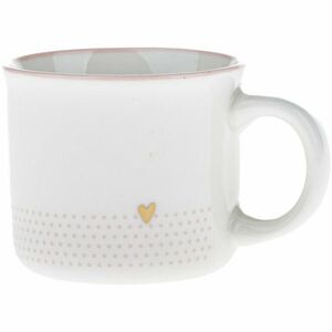Porcelános bögre Arany szív 100 ml kép