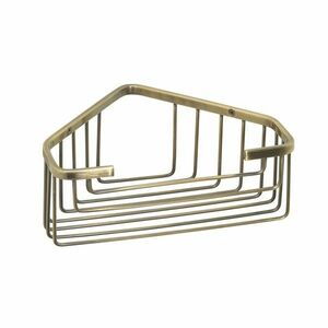 GEDY 2483-44 Smart sarokpolc zuhanyzóhoz, 20 x 8 x15, 1 cm, bronz kép