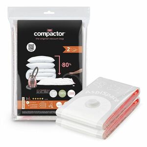 Compactor Bag Aspispace 2 részes vákuum tárolózsák-szett, L, 80 x 100 cm, L kép