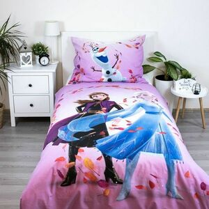 Jerry Fabrics Frozen, "Magical time" pamut ágyneműhuzat, 140 x 200 cm, 60 x 80 cm, 140 x 200 cm, 60 x 80 cm kép