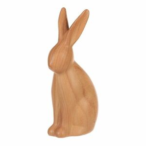 Nyúl polirezin dekoráció, közepes méretű figura, 8 x 5 x 16 cm kép
