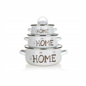 Banquet Home 6 db-os zománcozott edénykészlet kép