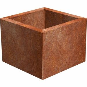 Cube Kerti virágtartó 40 x 40 x 30 cm, corten CORGARDEN 1002 kép