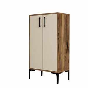 Cipősszekrény Prag Walnut and Cream kép