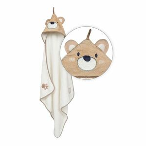 Jimmy macis babafürdető kapucnis törölköző, 80 x 80 cm kép