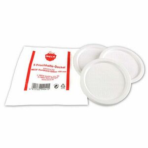 Weck frissentartó tető 5 db-os szett , 100 mm átmérő kép