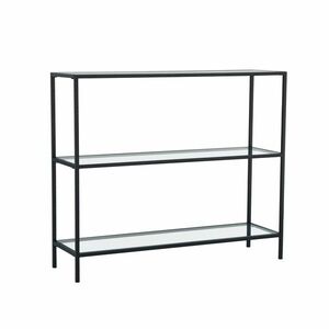 D100 fém polc, fekete kép