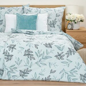 4Home Frosty Leaves pamut ágyneműhuzat, 140 x 200 cm, 70 x 90 cm kép
