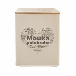 Orion Szív fémdoboz, lisztre, magassága: 14 cm kép