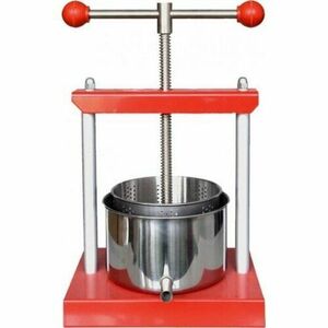 Rozsdamentes acél kézi gyümölcsprés, 3 l kép