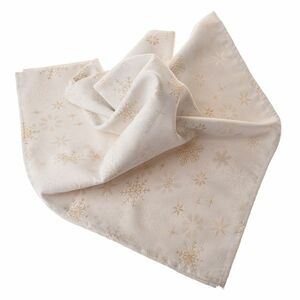 Hópelyhek karácsonyi vízálló abrosz mix, 140 x 140 cm kép