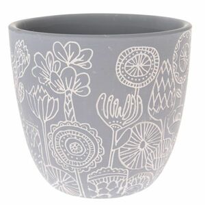 Benue kerámia virágtartó, 17 x 15 cm kép