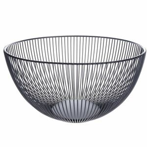 Fém gyümölcstál, fekete kép