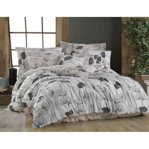 BedTex Pamut ágynemő Ginko fehér, 140 x 200 cm, 70 x 90 cm kép