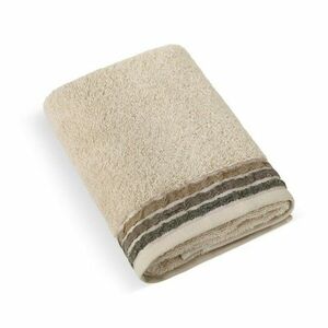 Bellatex Frotté törölköző Léga bézs, 50 x 100 cm, 50 x 100 cm kép