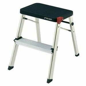 Rolser Összecsukható lépcsőfok M2 ALU Taburete, fekete kép
