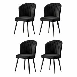 Rubi Black étkezőszék szett, 4 db kép