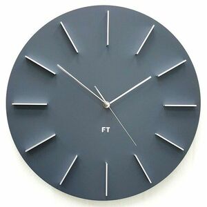 Future Time FT2010GY Round grey Design falióra, átmérő 40 cm kép
