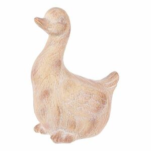 Kerti dekoráció kacsa szobor, polirezín, 21 x 16 x29 cm kép