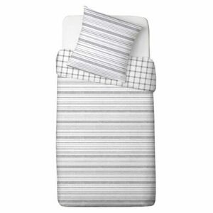 Renforce Linky pamut ágyneműhuzat szürke, 140 x 220 cm, 70 x 90 cm, 140 x 220 cm, 70 x 90 cm kép
