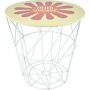 Hatu Hello Sunshine gyerek tárolóasztal, 30 x 30 x 30 cm kép