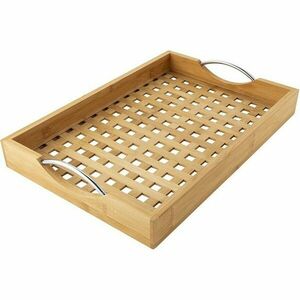 Florina Bambou fa tálca 43 × 29 × 5 cm kép