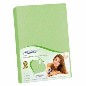 Bellatex Jersey lepedő tavaszi zöld, 220 x 200 cm kép