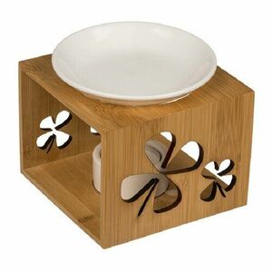 Négylevelű lóhere bambusz aromalámpa kép