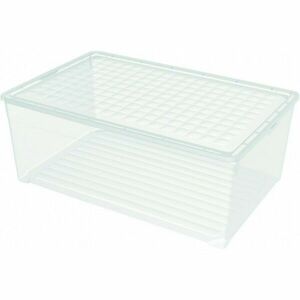Curver Textile 45 l tárolódoboz, átlátszó kép