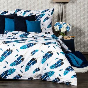 4Home Feathers pamut ágyneműhuzat, 140 x 200 cm, 70 x 90 cm kép