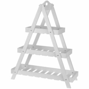 Fa virágállvány, 3 szintes kép